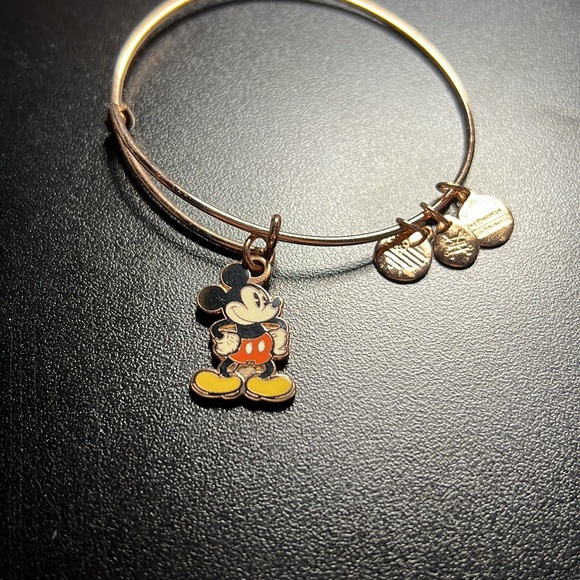 Rose Gold Disney Alex and Ani Mickey Mouse bracelet - Picture 2 of 6